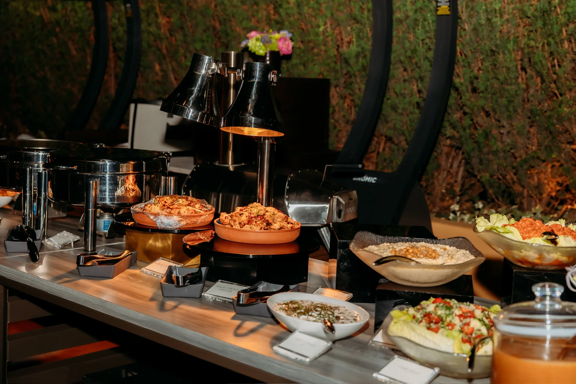 Birthday dessert station at Deena 40th Birthday